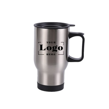  16 oz Stainless Steel Travel Mug